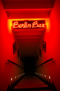 Entrance to the Berlin Bar - photo Yassine El Mansouri